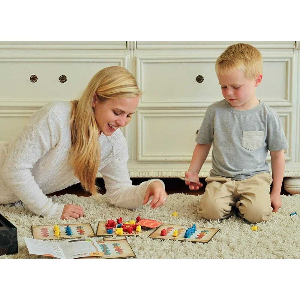 Inspiration Play Rail Wreck Kids Train-Themed Preschool Educational Board Game